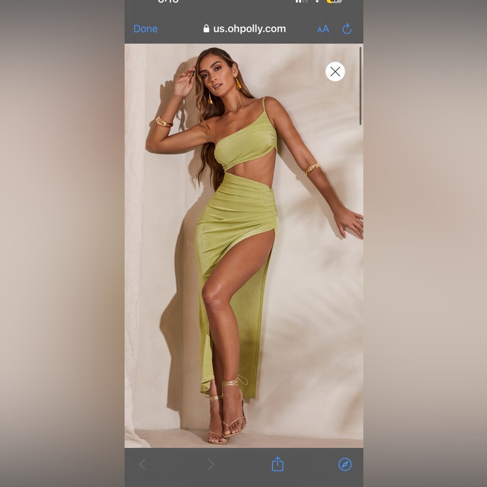 green ohpolly dress